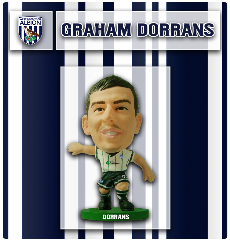Soccerstarz - West Brom - Graham Dorrans - Home Kit