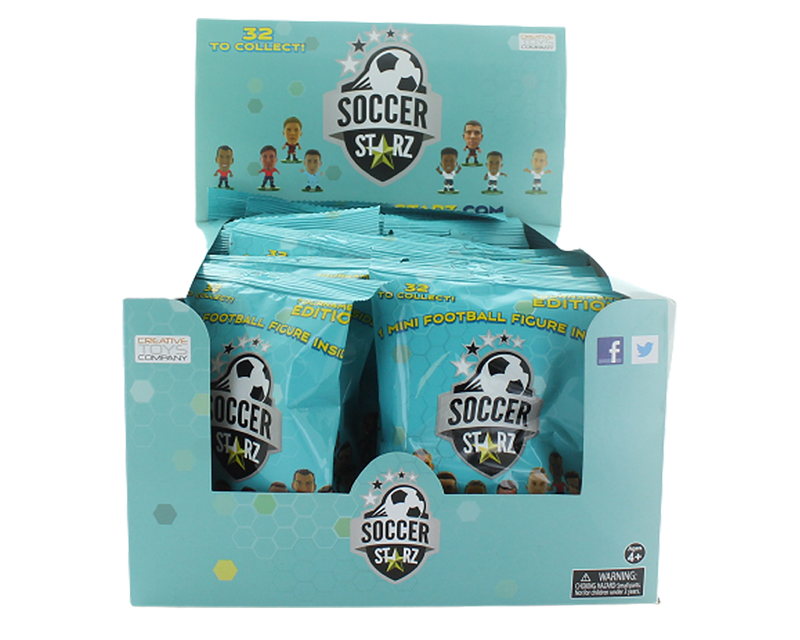 SoccerStarz Tournament Edition Foil Bag (18 Piece CDU)