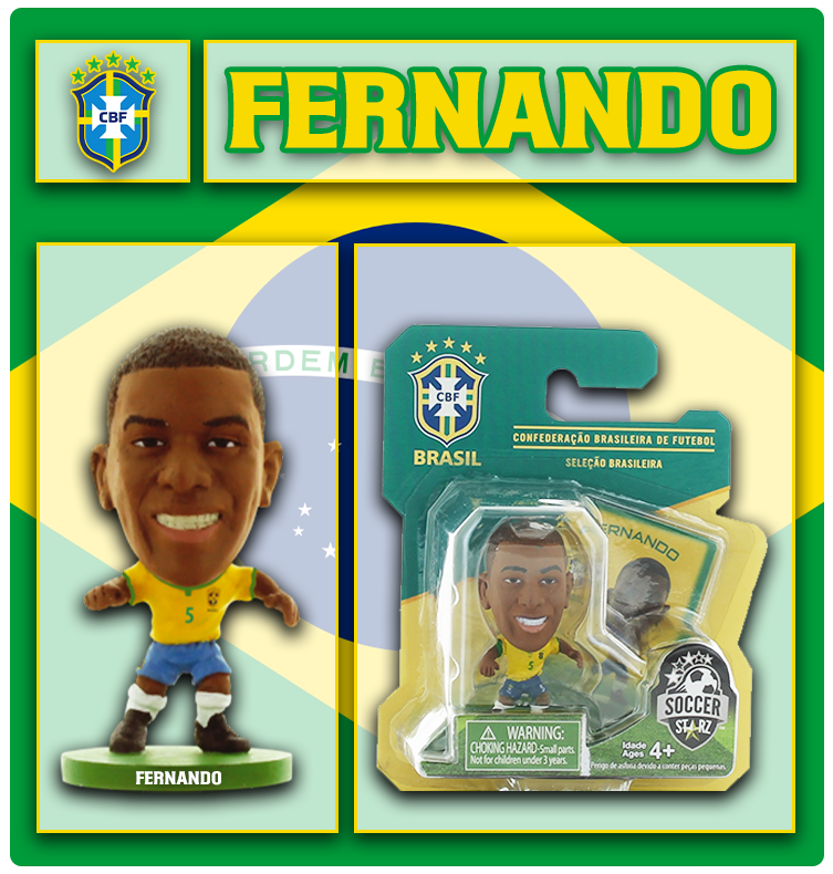 Soccerstarz - Brazil - Lucas Fernando - Home Kit