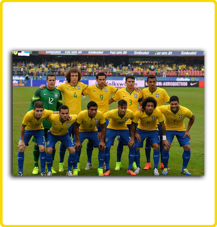 Soccerstarz - Brazil Team Pack 11 Figures