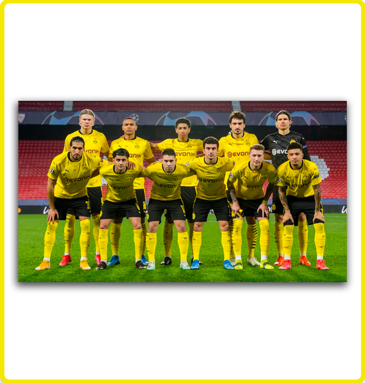 Borussia Dortmund Team Pack 10 figure (2020/21 Version Classic Kit)