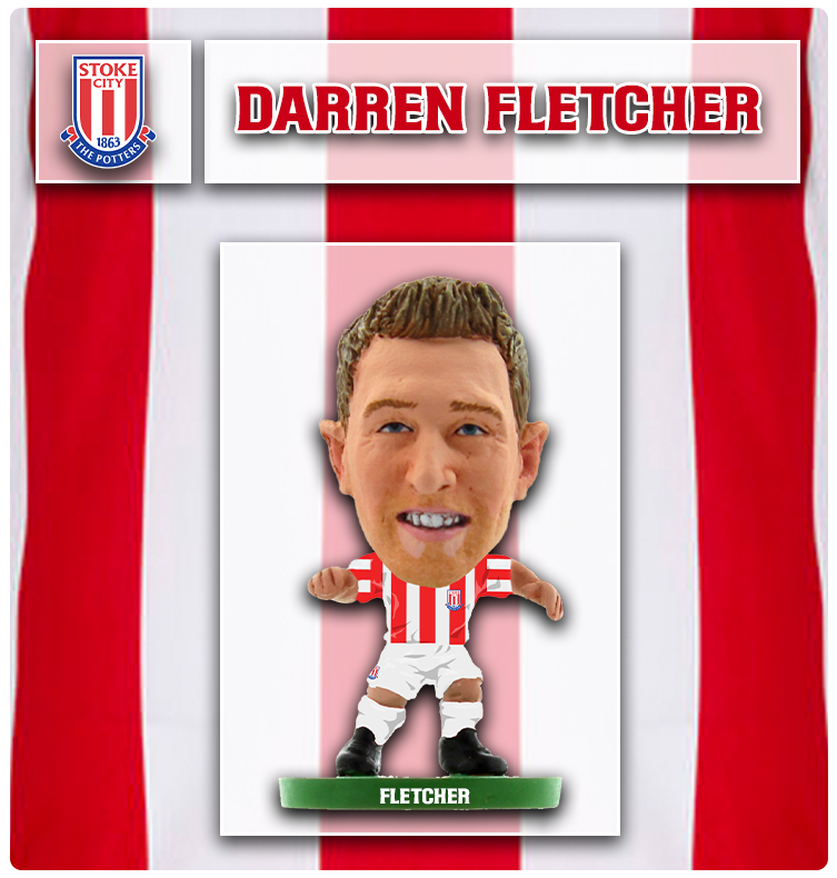 Darren Fletcher - Stoke City - Home Kit