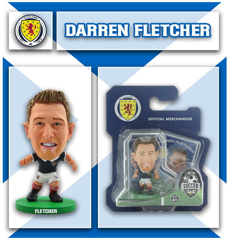 Soccerstarz - Scotland - Darren Fletcher - Home Kit