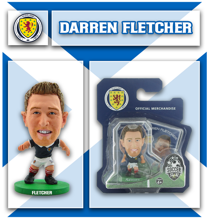 Darren Fletcher - Scotland - Home Kit