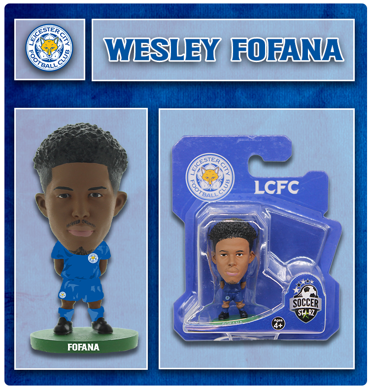 Soccerstarz - Leicester City - Wesley Fofana  - Home Kit (New Classic)