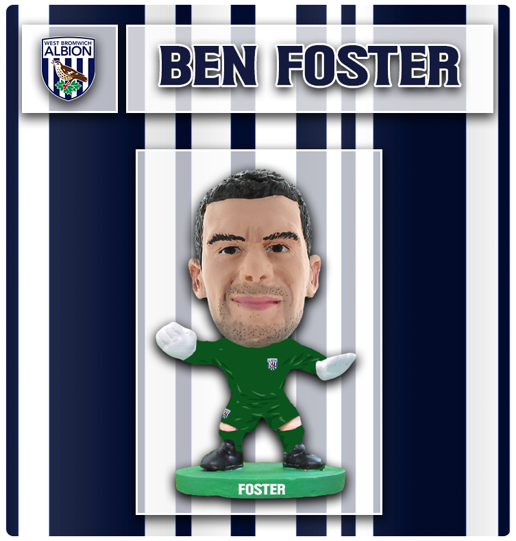 Soccerstarz - West Brom - Ben Foster - Home Kit