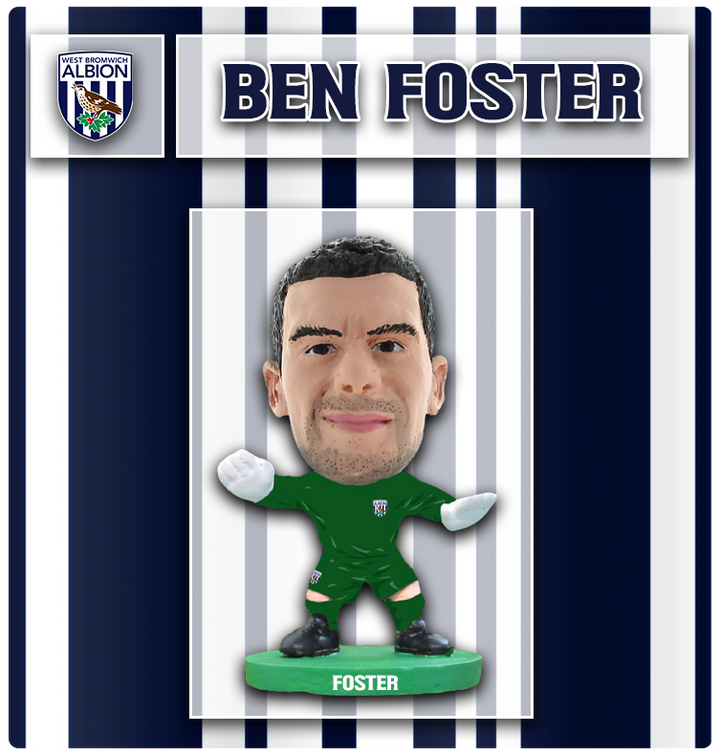 Soccerstarz - West Brom - Ben Foster - Home Kit