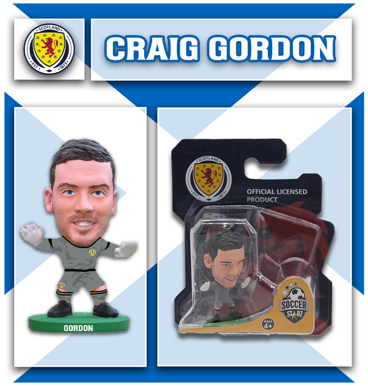 Soccerstarz - Scotland - Craig Gordon - Home Kit