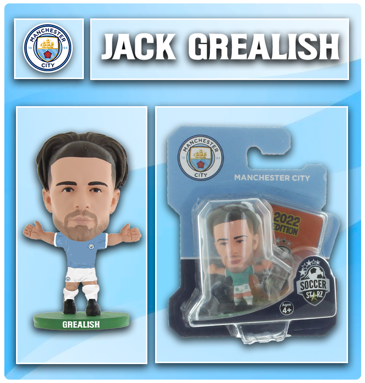 Soccerstarz - Manchester City - Jack Grealish - Home Kit
