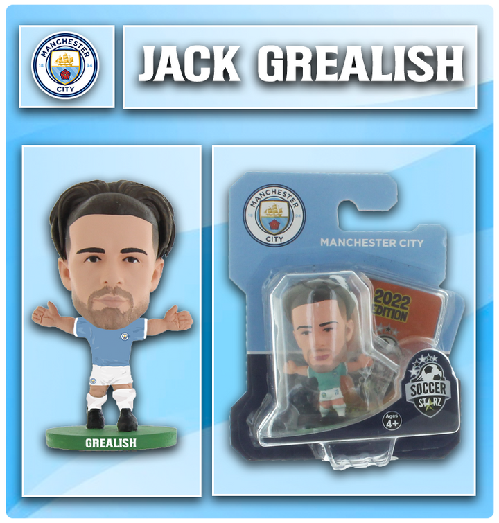Soccerstarz - Manchester City - Jack Grealish - Home Kit
