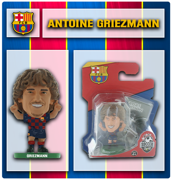 Soccerstarz - Barcelona - Antoine Griezmann - Home Kit (New Sculpt)