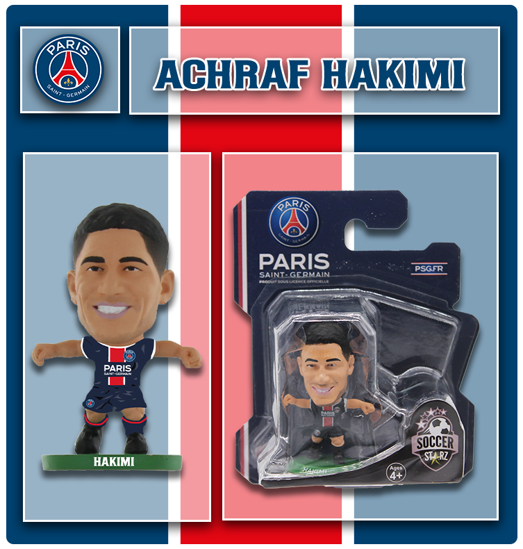Soccerstarz - Paris St Germain - Achraf Hakimi - Home Kit