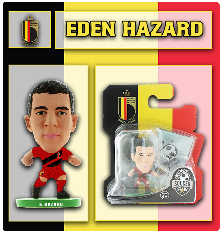 Soccerstarz - Belgium - Eden Hazard - Home Kit