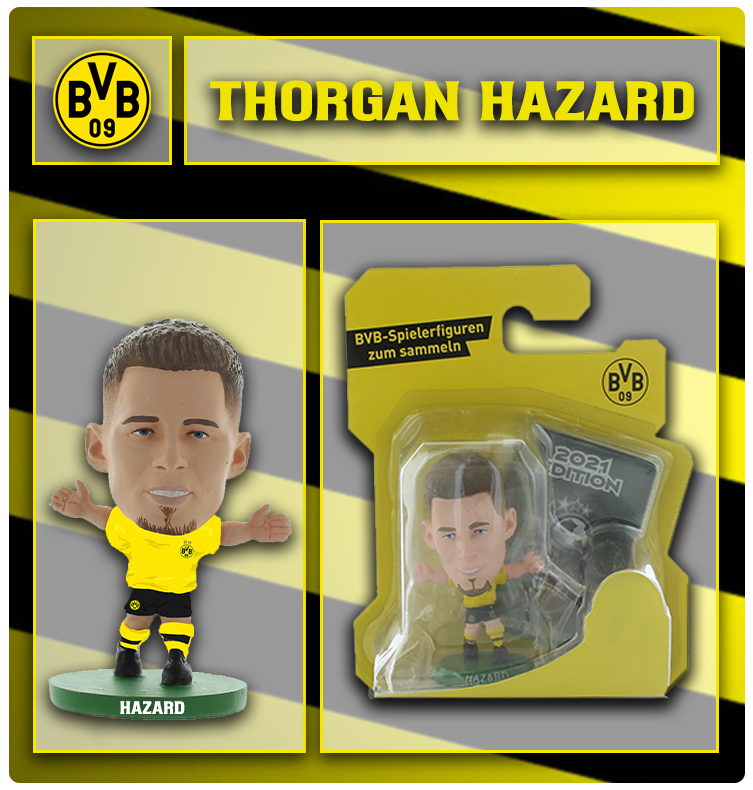 Soccerstarz - Borussia Dortmund - Thorgan Hazard - Home Kit