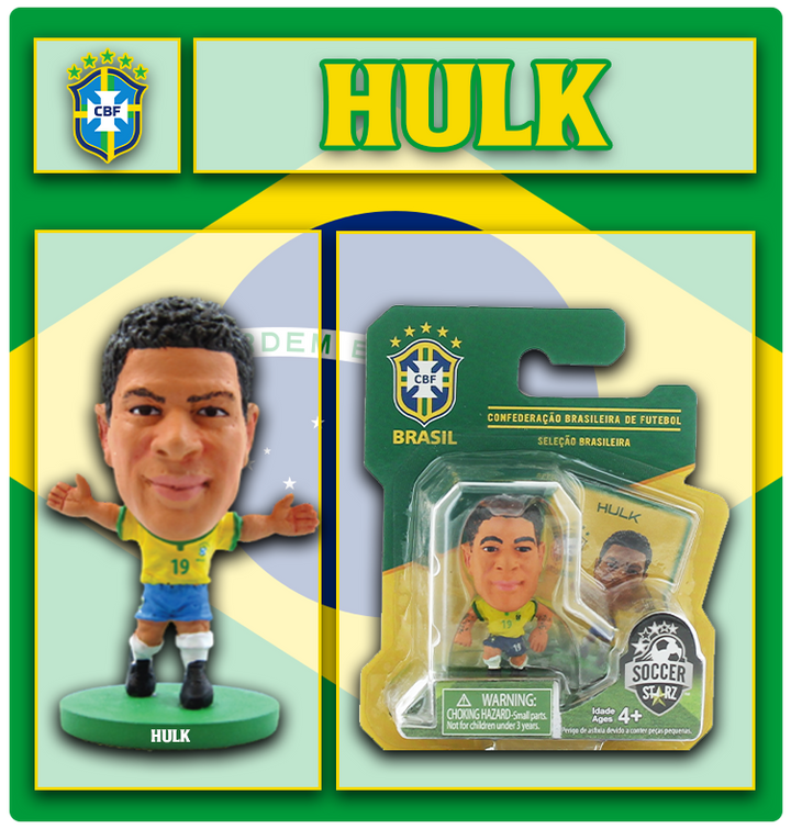 Soccerstarz - Brazil - Hulk - Home Kit
