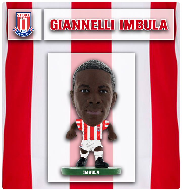 Soccerstarz - Stoke City - Giannelli Imbula - Home Kit