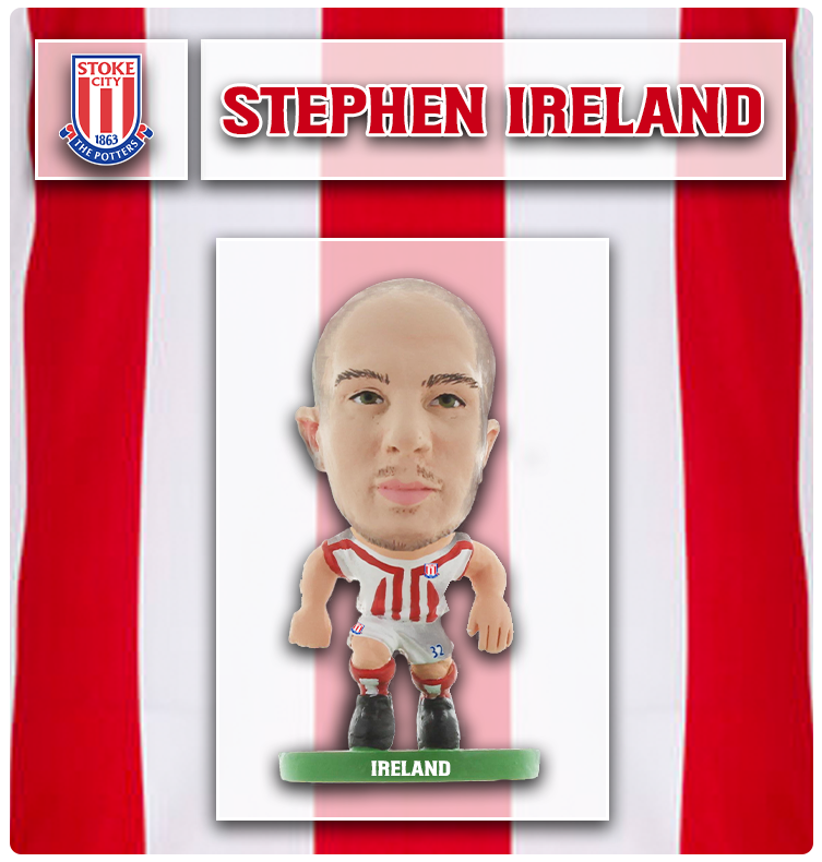Soccerstarz - Stoke City - Stephen Ireland - Home Kit