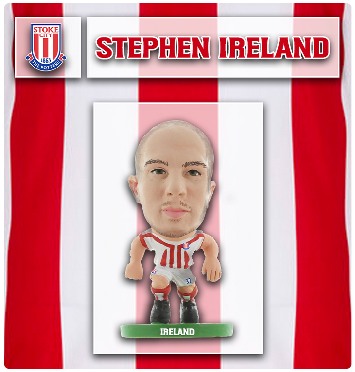Soccerstarz - Stoke City - Stephen Ireland - Home Kit