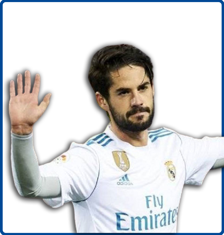 Isco - Real Madrid - Home Kit