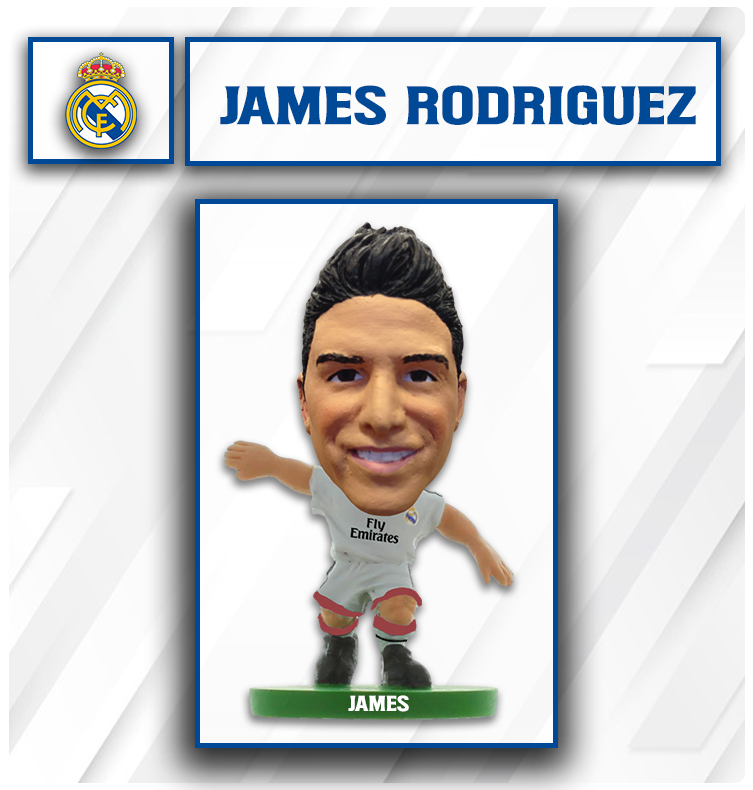 Real Madrid - James Rodriguez - Home Kit (2015 Version) (Clear Sachet)