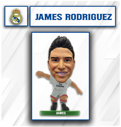 Real Madrid - James Rodriguez - Home Kit (2015 Version) (Clear Sachet)