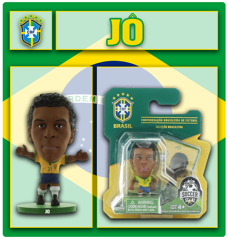 SoccerStarz Brazil International Figurine Blister Pack Featuring Julio –  Yachew
