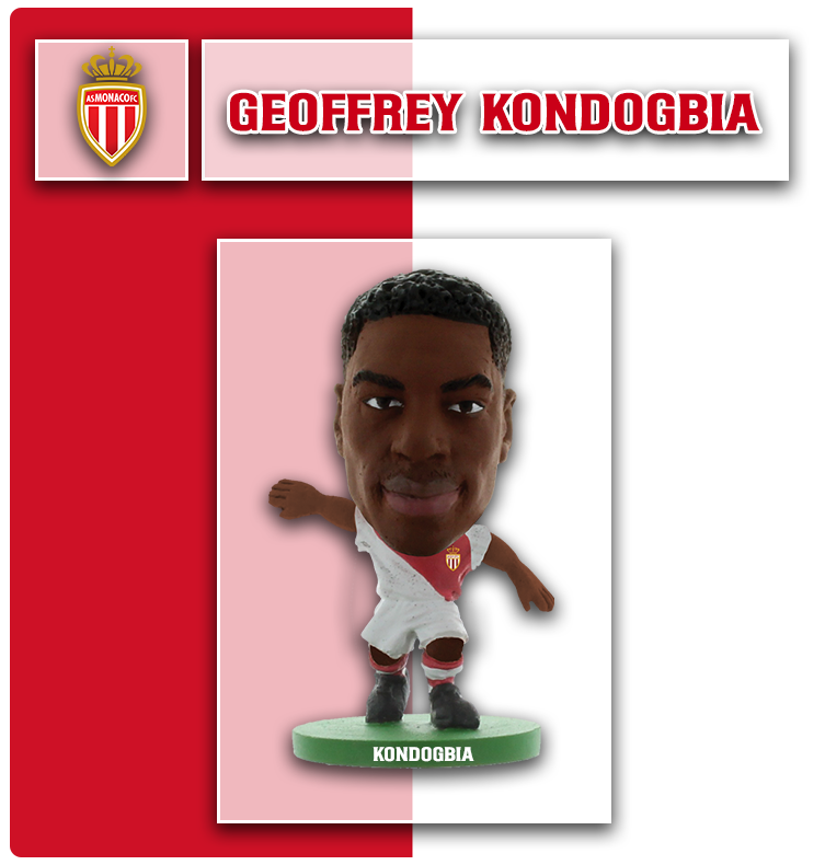 Geoffrey Kondogbia - AS Monaco - Home Kit (CLEAR SACHET)