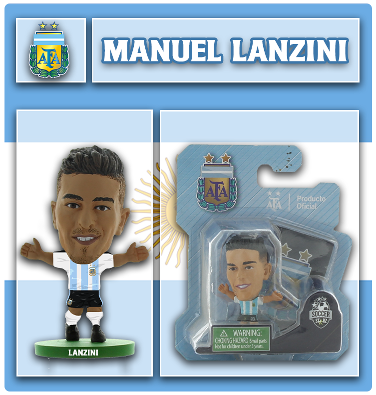 Soccerstarz - Argentina - Manuel Lanzini - Home Kit