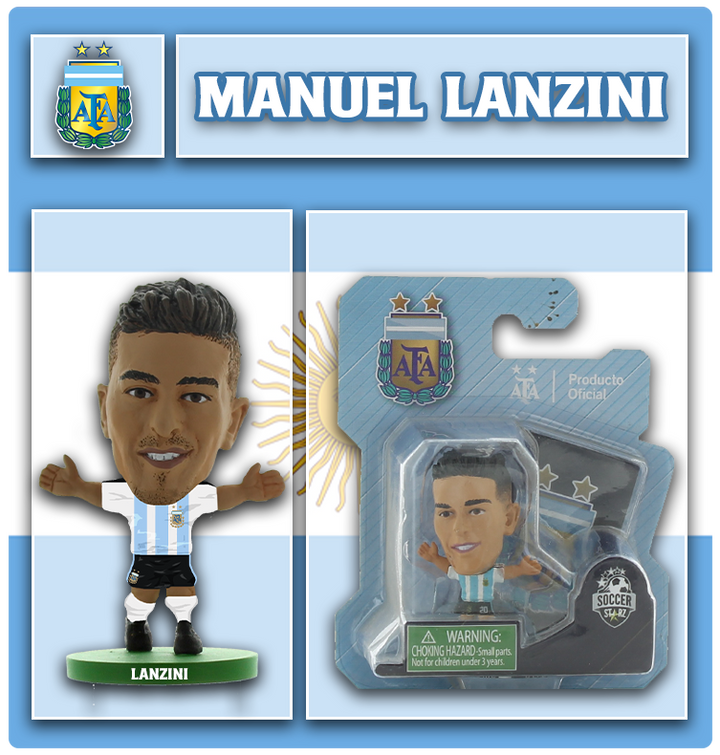 Soccerstarz - Argentina - Manuel Lanzini - Home Kit