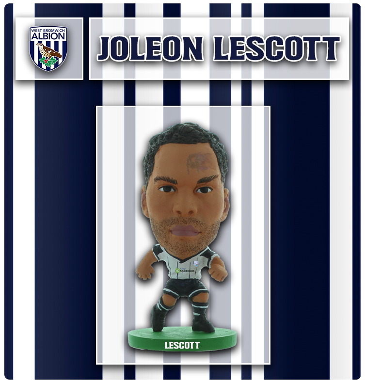 Soccerstarz - West Brom - Joleon Lescott - Home Kit