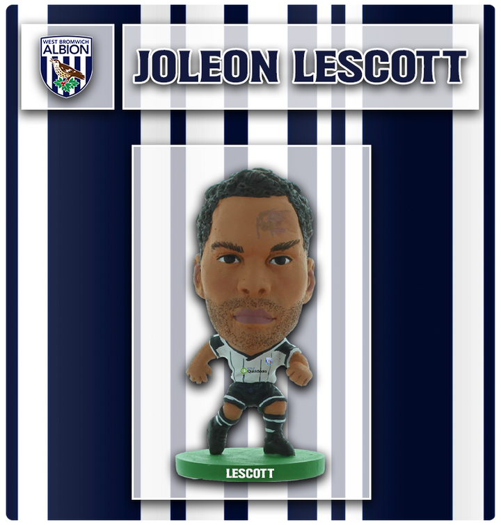 Soccerstarz - West Brom - Joleon Lescott - Home Kit