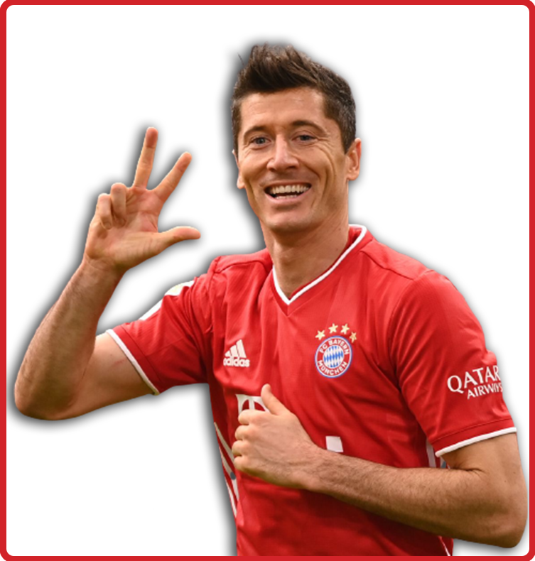 Robert Lewandowski - Bayern Munich - Home Kit