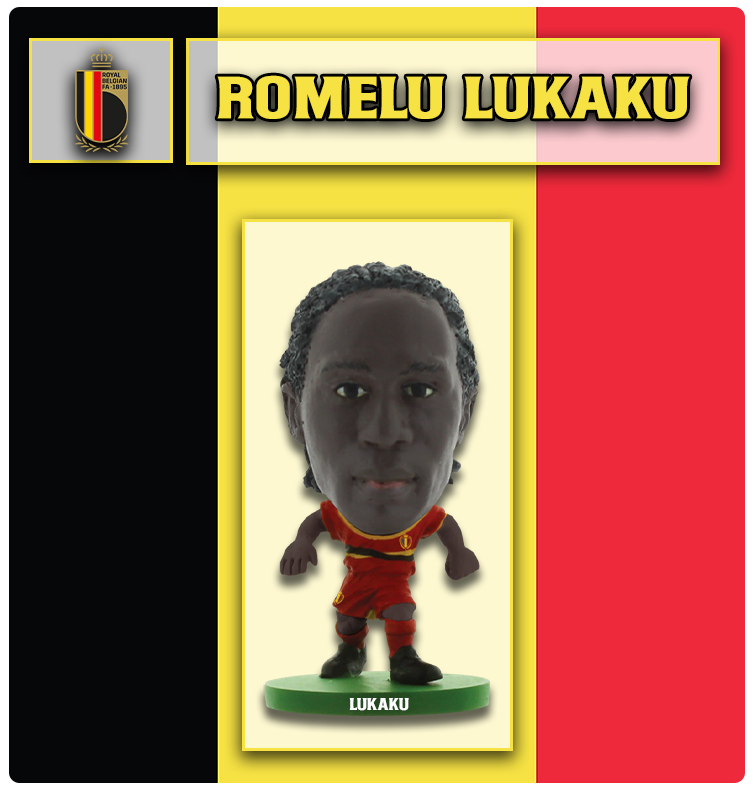 Soccerstarz - Belgium - Romelu Lukaku - Home Kit (Old Kit)