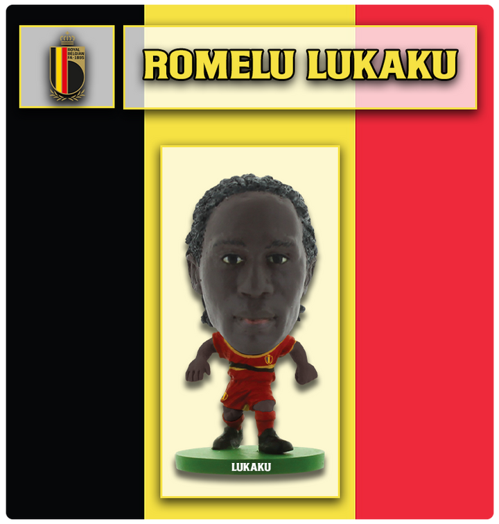Soccerstarz - Belgium - Romelu Lukaku - Home Kit (Old Kit)