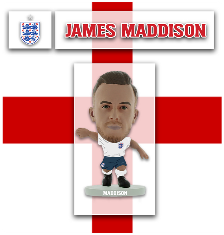 James Maddison - England - Home Kit (Silver Base)(LOOSE)