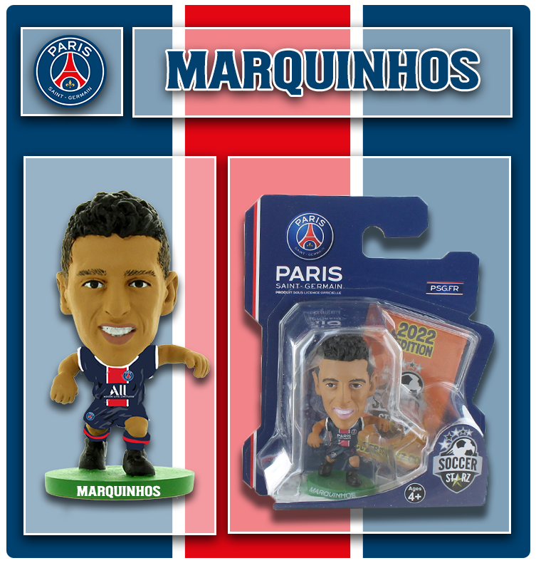 Soccerstarz - Paris St Germain - Marquinhos - Home Kit