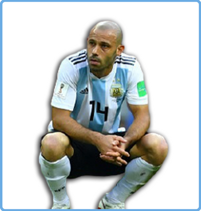 Javier Mascherano - Argentina - Home Kit