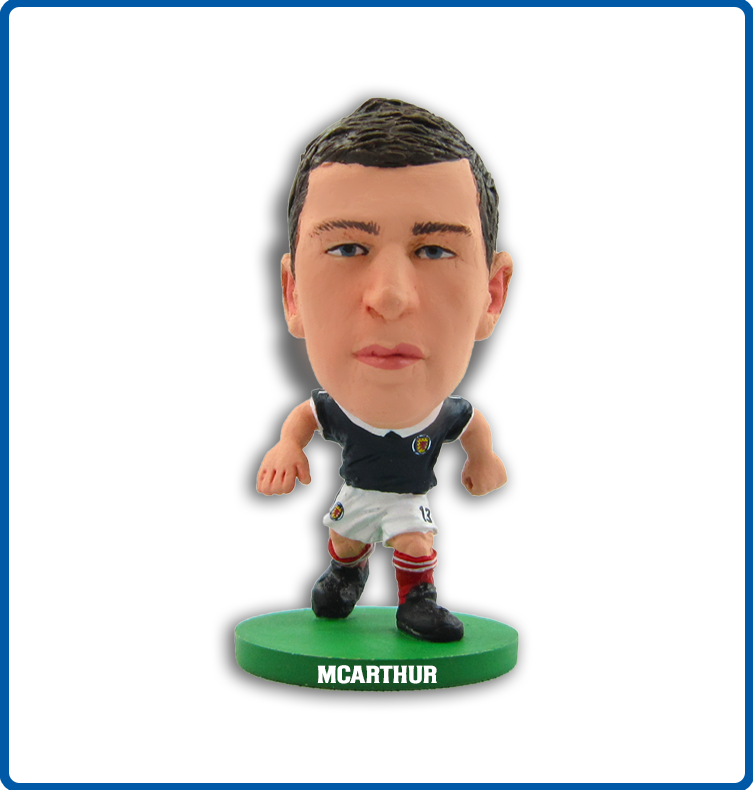 Soccerstarz - Scotland - James McArthur - Home Kit