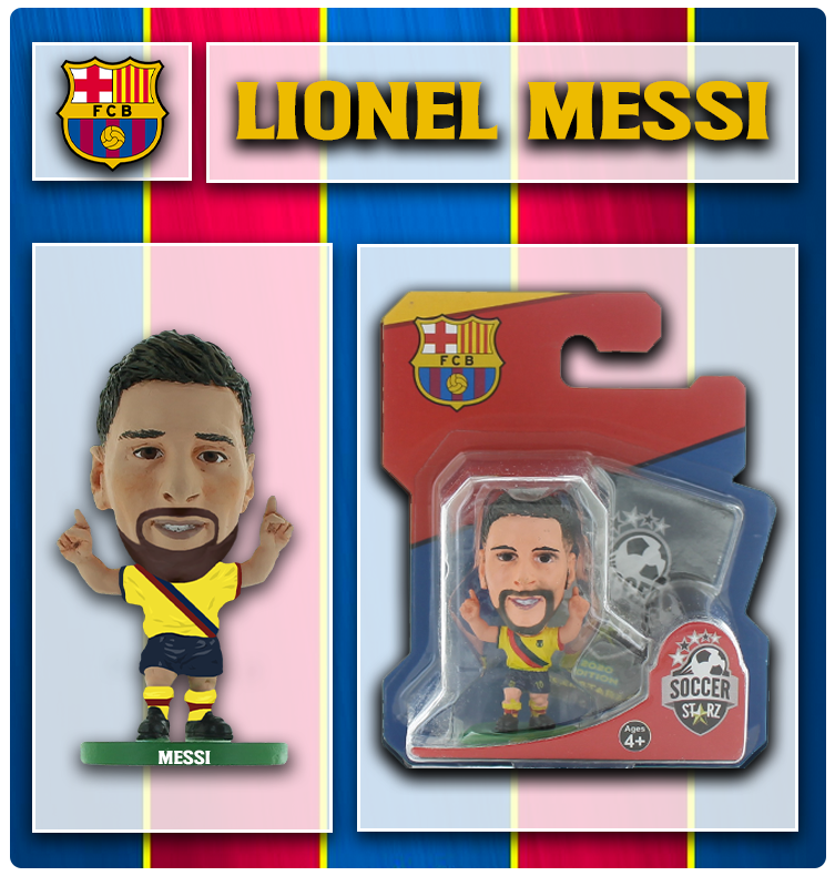 Soccerstarz - Barcelona - Lionel Messi - Away Kit