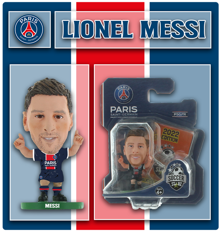 Soccerstarz - Paris St Germain - Lionel Messi - Home Kit