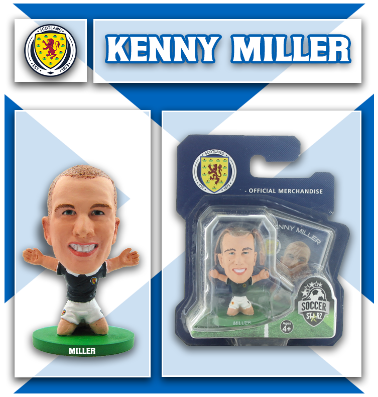 Soccerstarz - Scotland - Kenny Miller - Home Kit