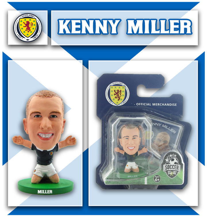 Soccerstarz - Scotland - Kenny Miller - Home Kit