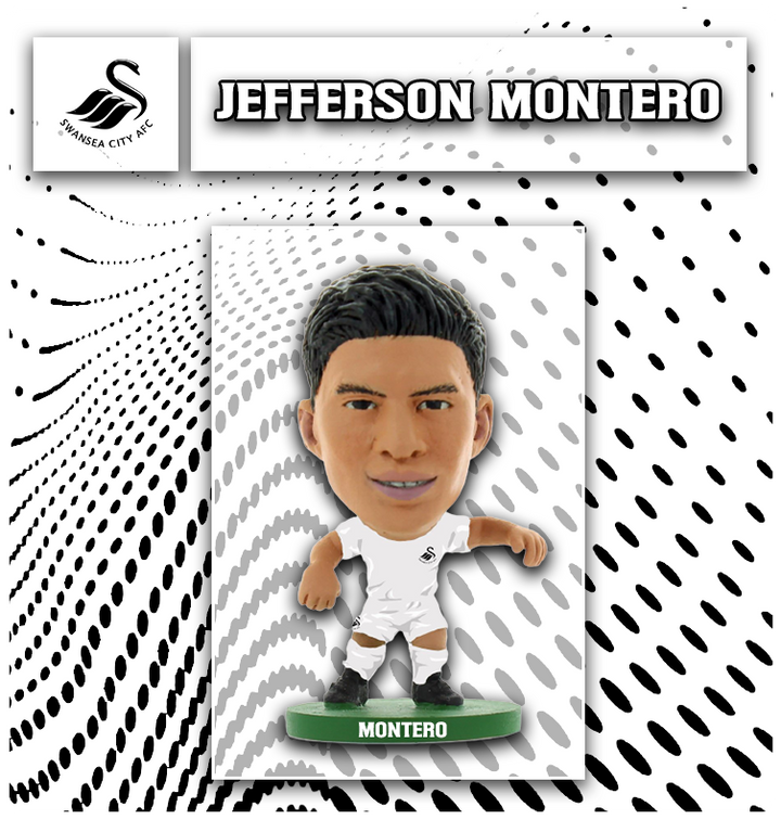 Soccerstarz - Swansea City - Jefferson Montero - Home Kit