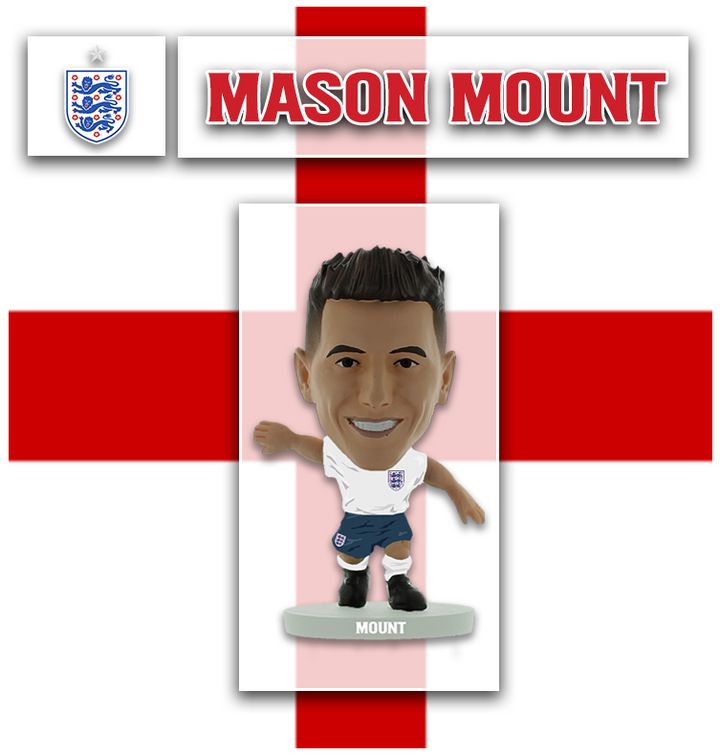 Mason Mount - England - Home Kit (Silver Base)(LOOSE)
