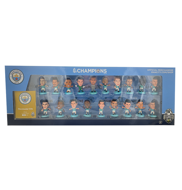 Man City League Winners Team Pack 19 player (Classic Kit - 2020/21)
