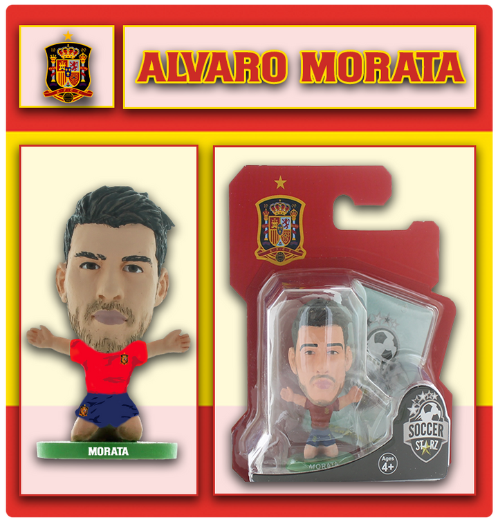 Alvaro Morata - Spain  - Home Kit