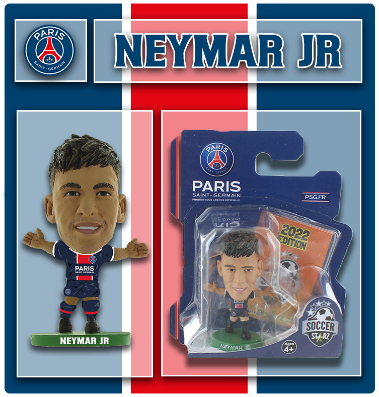 Soccerstarz - Paris St Germain - Neymar Jr - Home Kit