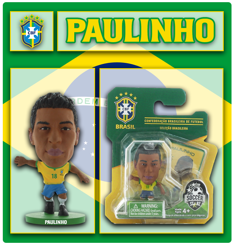 Soccerstarz PAULINHO Brazil Football