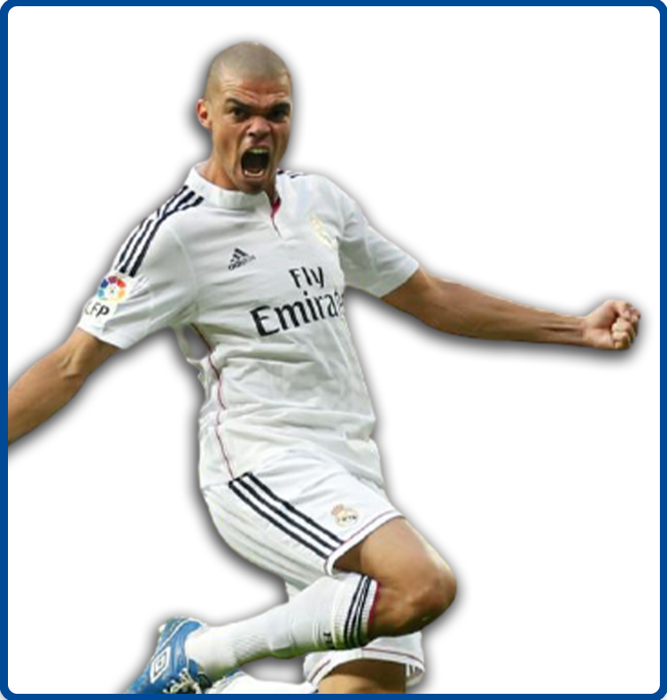 Pepe - Real Madrid - Home Kit