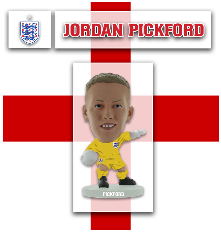 Jordan Pickford - England - Home Kit (Silver Base)(LOOSE)